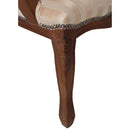 French Louis Armchair Gold Stripe by Lavishway | Armchairs-25595