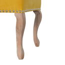 Bordrum Velvet Studded Upholstered Bench by Lavishway | Benches & Storage Benches-60073