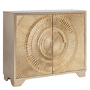 Fresno Mirrored Top 2 Doors Wooden Sideboard by Lavishway | Sideboards-25573