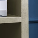 Frenso Antique Silver Bookcase by Lavishway | Bookcases & Shelves-25545