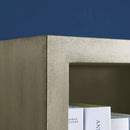 Frenso Antique Silver Bookcase by Lavishway | Bookcases & Shelves-25546