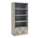 Frenso Antique Silver Bookcase by Lavishway | Bookcases & Shelves-25542