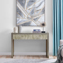 Frenso Mirrored Top Silver Console Table by Lavishway | Hallway Console Table-25507