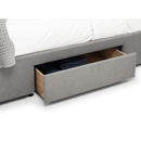Fullerton 4 Drawers Grey Linen Bed by Lavishway | Ottoman Beds-20284