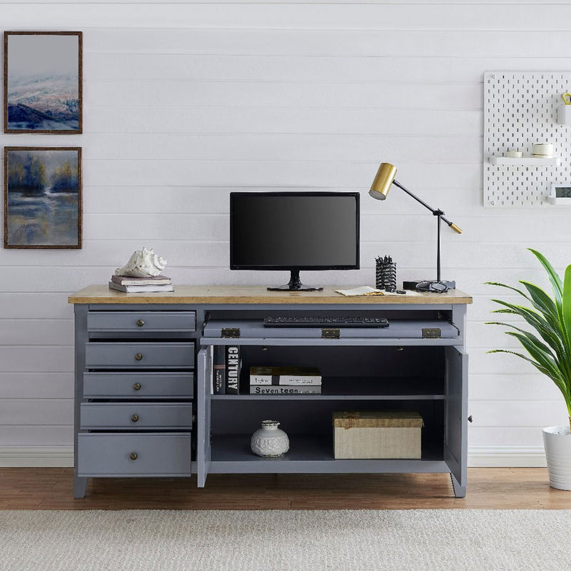 Fulton Hidden Home Office Desk by Lavishway | Desk Pedestals-25813