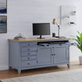Fulton Hidden Home Office Desk by Lavishway | Desk Pedestals-25812