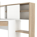 Function Plus 1 Drawer & Shelves Corner Desk