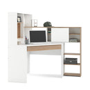 Function Plus 1 Drawer & Shelves Corner Desk