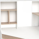 Function Plus 1 Drawer & Shelves Corner Desk