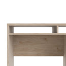 Function Plus Oak Finish Wooden 1 Door Desk