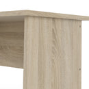 Function Plus Oak Finish Wooden 4 Drawer Desk