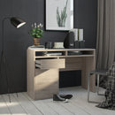 Function Plus Truffle Oak Finish 1 Door Desk