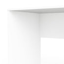 Function Plus White Wooden Basic Desk
