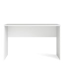 Function Plus White Wooden Basic Desk