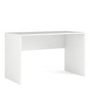 Function Plus White Wooden Basic Desk
