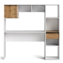 Function Plus White Wooden Multi Desk