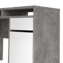 Function Plus White & Grey Wooden 1 Door Desk