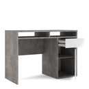 Function Plus White & Grey Wooden 1 Door Desk