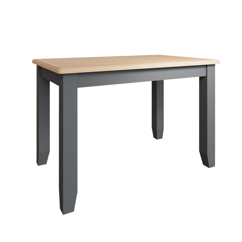 Grantham Oak Top Extendable Grey Dining Table by Lavishway | Dining Tables-33928