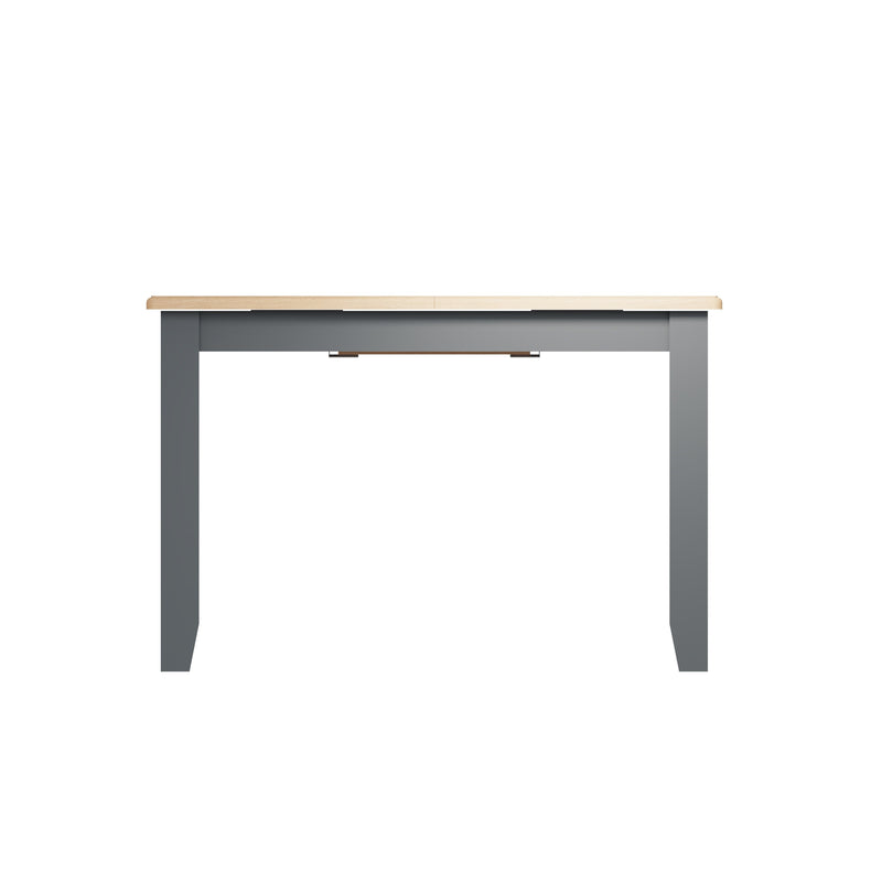 Grantham Oak Top Extendable Grey Dining Table by Lavishway | Dining Tables-33931