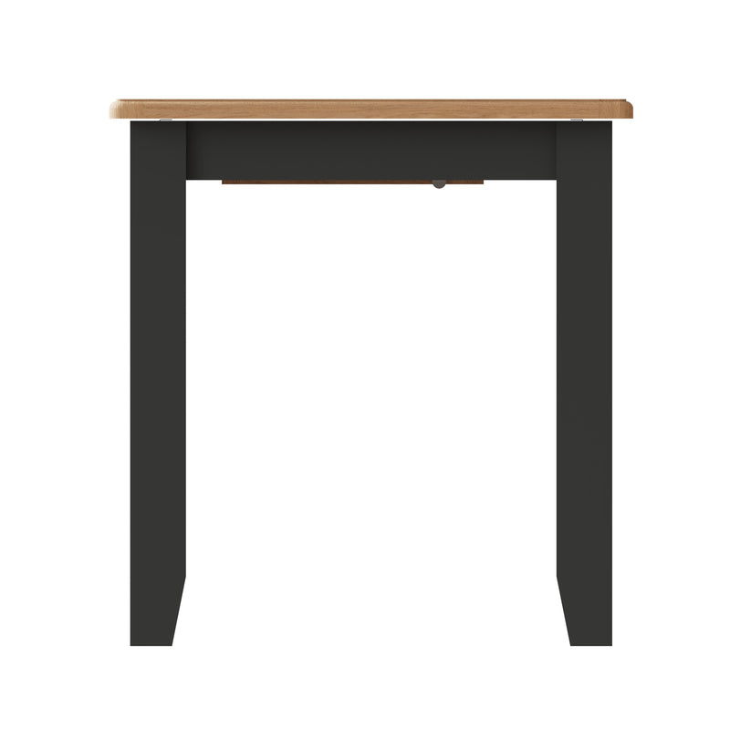 Grantham Oak Top Extendable Grey Dining Table by Lavishway | Dining Tables-33933