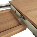 Grantham Oak Top Extendable Dining Table by Lavishway | Dining Tables-30995