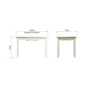 Grantham Oak Top Extendable Dining Table by Lavishway | Dining Tables-30997