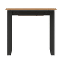 Grantham Oak Top Grey Extendable Dining Table by Lavishway | Dining Tables-36849