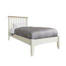 Grantham White Painted Single Bed Frame by Lavishway | Wooden Beds-31000