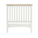 Grantham White Painted Single Bed Frame by Lavishway | Wooden Beds-31006