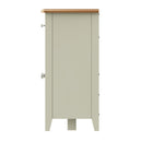 Grantham Oak Top 3 Doors Sideboard in White by Lavishway | Sideboards-31017