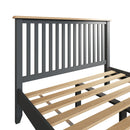 Grantham Midnight Grey Bed Frame by Lavishway | Wooden Beds-36955