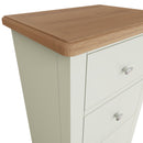 Grantham White Painted 5 Drawers Narrow Chest by Lavishway | Chest Of Drawers-31030