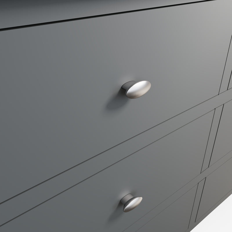 Grantham Oak Top 6 Drawers Chest by Lavishway | Chest Of Drawers-33904