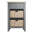 Grantham Oak Top 1 Drawer Cabinet Unit by Lavishway | Hallway Cabinets-33976