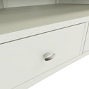 Grantham Oak top 2 Drawers Corner TV Unit by Lavishway | TV Units Cabinets-31077