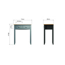 Grantham Solid Wood Dressing Table by Lavishway | Dressing Tables-36859