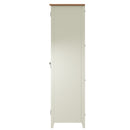 Grantham White 2 Doors Full Hanging Wardrobe by Lavishway | Wardrobe-31452