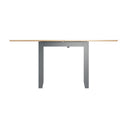 Grantham Flip Oak Top Grey Dining Table by Lavishway | Dining Tables-36920