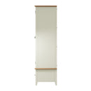 Grantham Oak Top 2 Door 1 Drawer Wardrobe by Lavishway | Wardrobe-37117