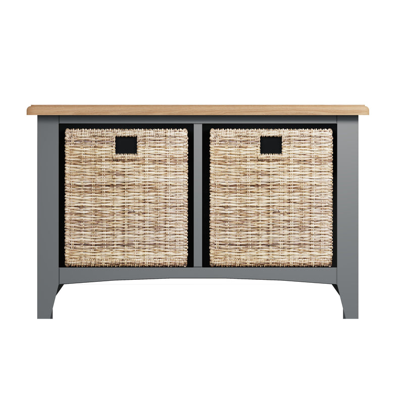 Grantham Solid Pine Wood Frame Hall Bench by Lavishway | Bedroom-36730