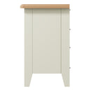 Grantham Oak Top Hall Bench in White by Lavishway | Benches & Storage Benches-31088