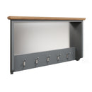 Grantham Midnight Grey Hall Bench Top Mirror by Lavishway | Hall Trees-33891