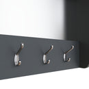 Grantham Midnight Grey Hall Bench Top Mirror by Lavishway | Hall Trees-33893