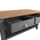 Grantham Oak Top Large Coffee Table by Lavishway | Coffee Tables-33992