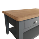 Grantham Oak Top Large Coffee Table by Lavishway | Coffee Tables-33990