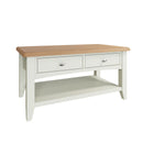 Grantham White Painted Coffee Table by Lavishway | Hallway Console Table-31119