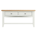 Grantham White Painted Coffee Table by Lavishway | Hallway Console Table-31120