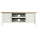 Grantham Oak Top 2 Door Wooden Large TV Unit by Lavishway | TV Units Cabinets-37052