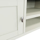 Grantham Oak Top 2 Door Wooden Large TV Unit by Lavishway | TV Units Cabinets-37056